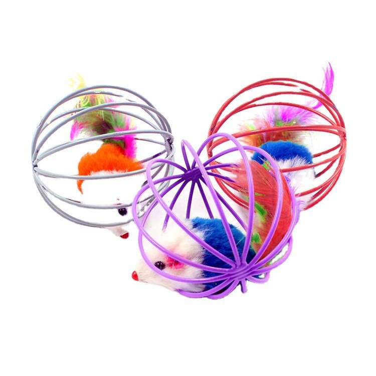 Feathered Sisal Ball Cat Toy for Self-Entertainment and Boredom Relief, Durable Cat Toy for Scratching and Biting — image 13