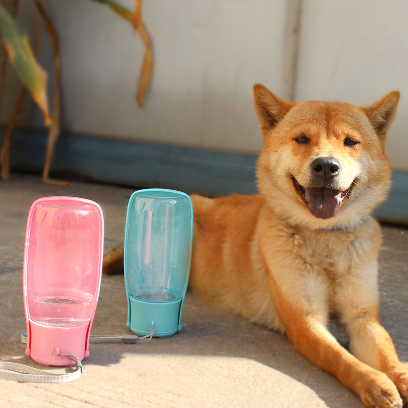 550ML Large Capacity Dog Water Bottle Outdoor Supplies Outdoor Cat Feeding Water Dispenser Portable Pet Folding Water Cup — image 3