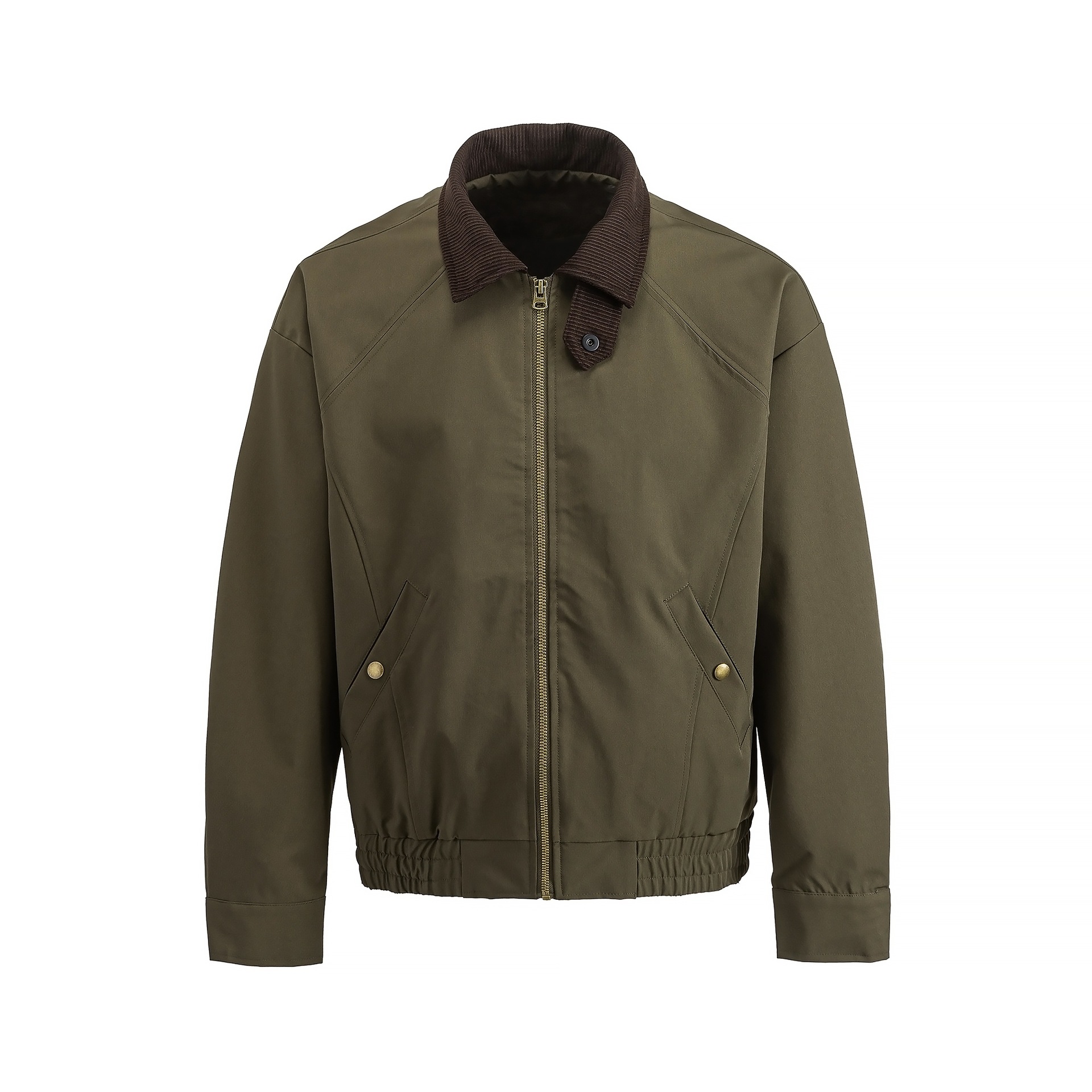 Collar Hunting Jacket Men's Vintage Casual Workwear Coat — image 8