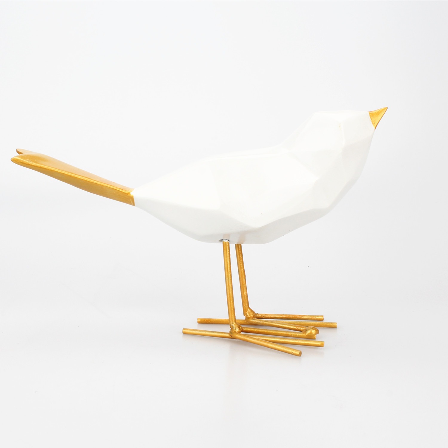 Minimalist origami bird resin ornaments creative living room garden — image 3