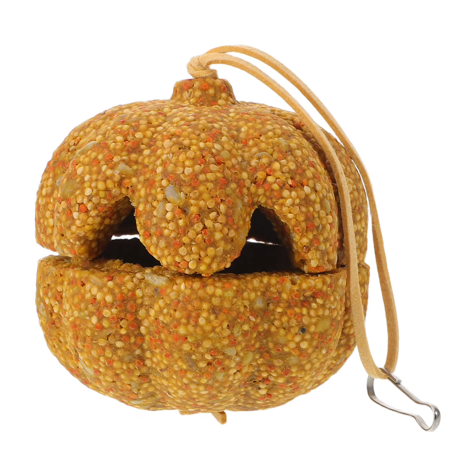 Trituradores de Calabaza para Loros - Juguetes de Mordisqueo para Cuello con Textura Natural — imagen 1