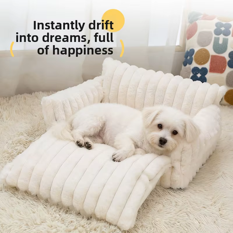 Pet Dog Cat Beds Dog Beds Soft Sofas Mats Pets Fashion — image 5