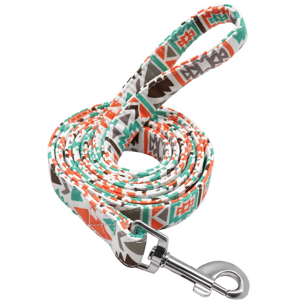 Thick Dog Leash Nylon Rope Printed Dog Cat Leash Pet Leashes Rope Puppy Leads for Outdoor Walking Training Pet Supplies — image 10