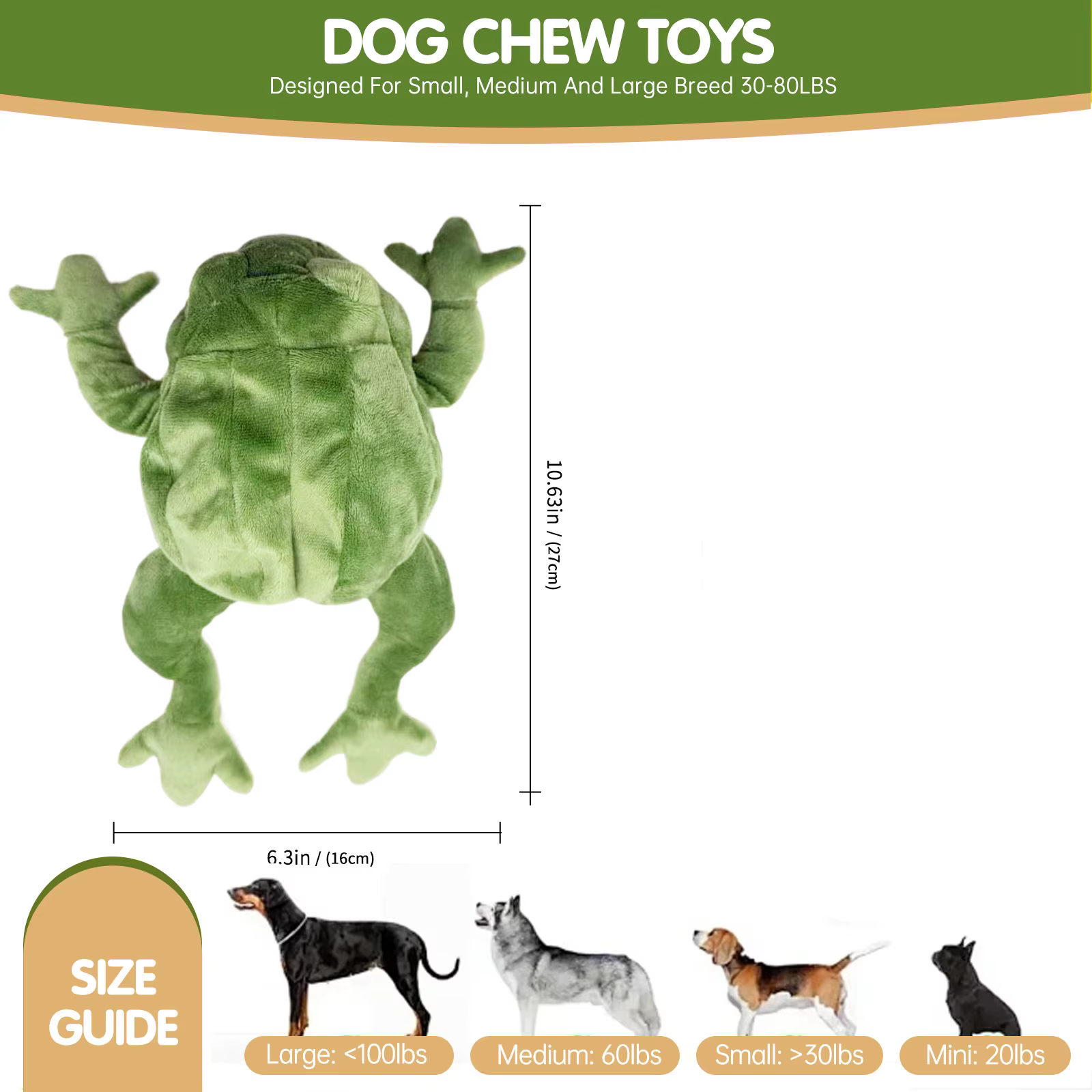 Pet Dog Plush Toy, Squeak, Game Interaction, Peace of Mind to Accompany, Release Energy, Vandal-Proof, Soft Skin Does Not Hurt T — image 6