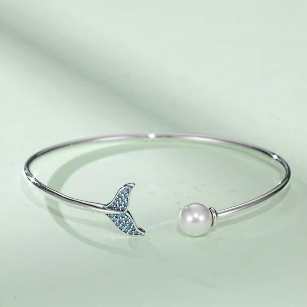 Pulgas de Sirena pulsera en plata esterlina 925 de plata noble — imagen 6