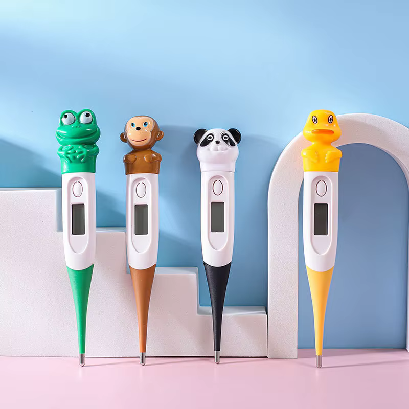 Pet Dog Cat Electronic Thermometer Professional LED Safe Wet Dry Thermometer Veterinary Thermometer Pet Medical Equipment Tool — image 1