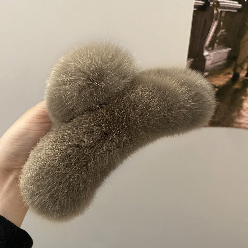 Broche de Plush para Conejos Grandes con Luz, Cepillo de Pelo para Mujer — imagen 8