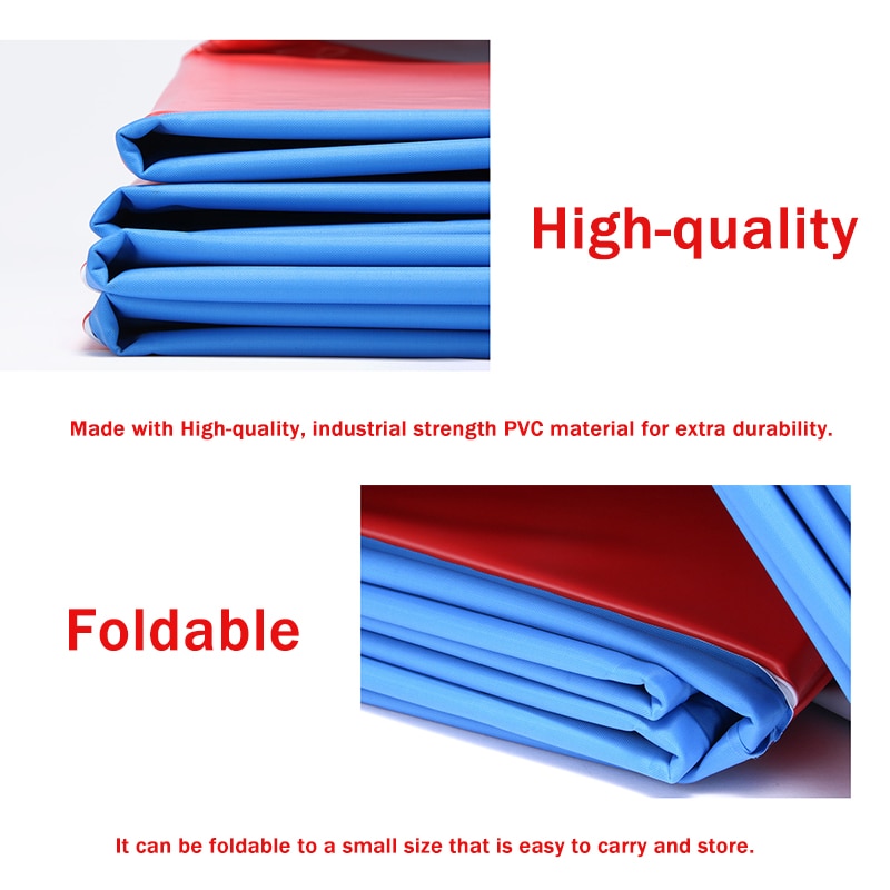 Foldable Dog Pool Pet Bath Summer Outdoor Portable Swimming Pools Indoor Wash Bathing Tub Collapsible Bathtub for Dogs Cats Kids — image 4