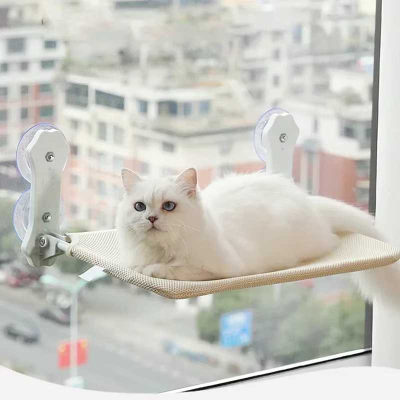 Nuevo Hamaca para Gatos con Ventosa, Hamaca Plegable, Nido Suspendido, Cama para Gato, Balcón, Ventana, Vidrio, Muebles y Camas para Mascotas — imagen 1