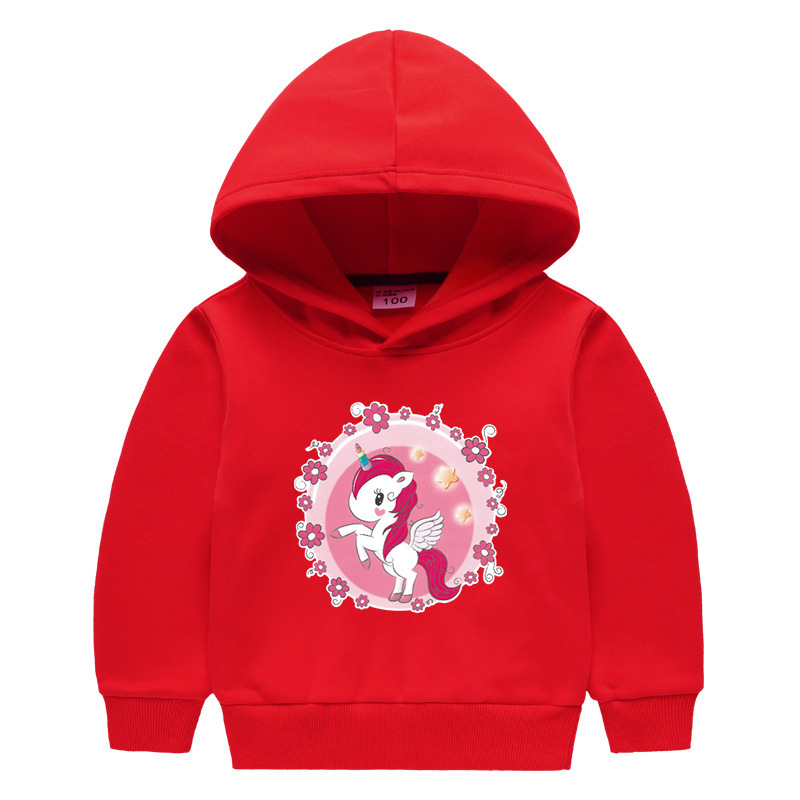 Unicorn hooded sweatshirt for autumn and winter — image 6