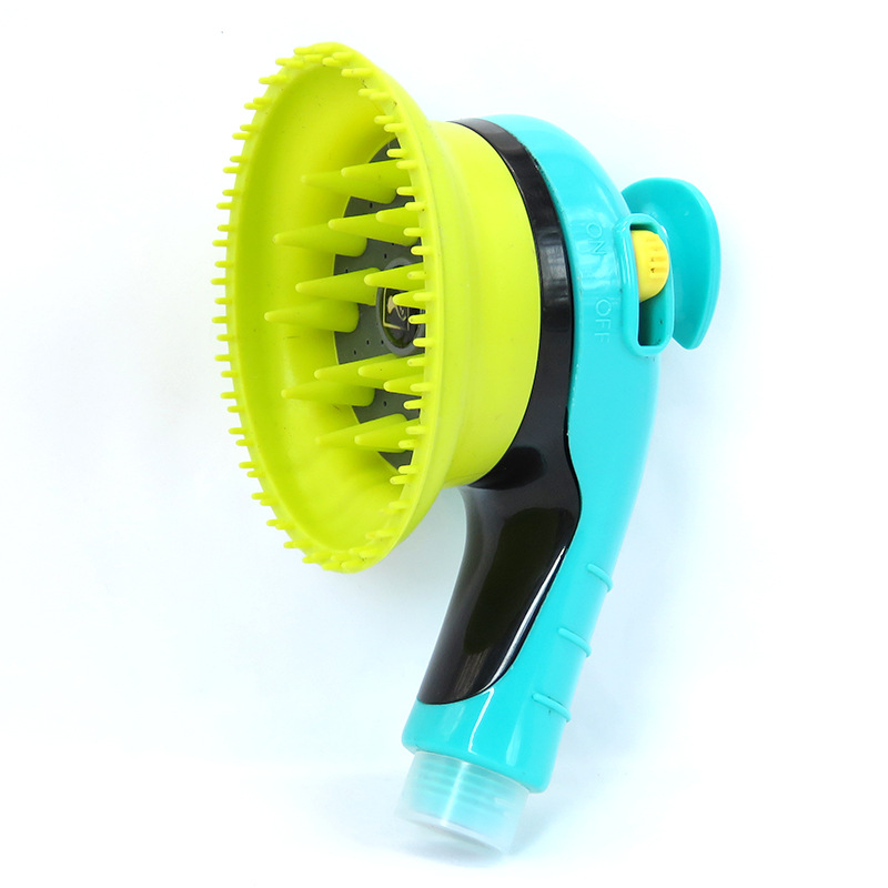 Pet Massage Shower Brush Cat Dog Shower Pet Cleaning Comb Bath Brush — image 5