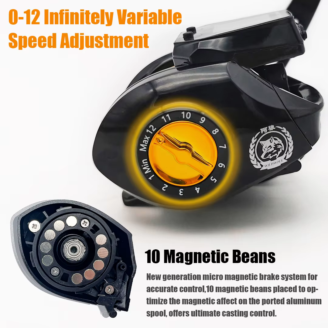 New Large-Screen Electronic Counting Fishing Reel, High-Speed 7.2:1, 10kg Salt Water and Fresh Water Waterproof Reel — image 5