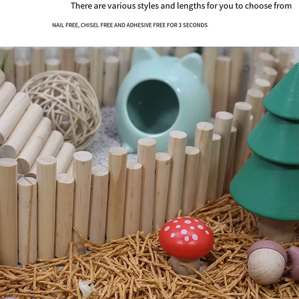 Accesorios para Hábitat de Ratones: Puente y Muro Bendable para Pequeños Animales — imagen 3
