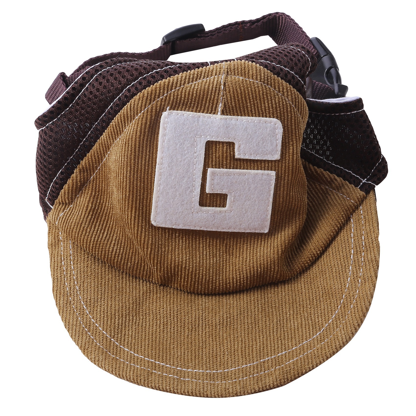 Sombrero de Sol con Diseño de Perro G, Sombrero para Viajes de Primavera y Otoño, Protección Solar Exterior con Ventilación en Malla, Gorra de Béisbol Temática Mascotas — imagen 5