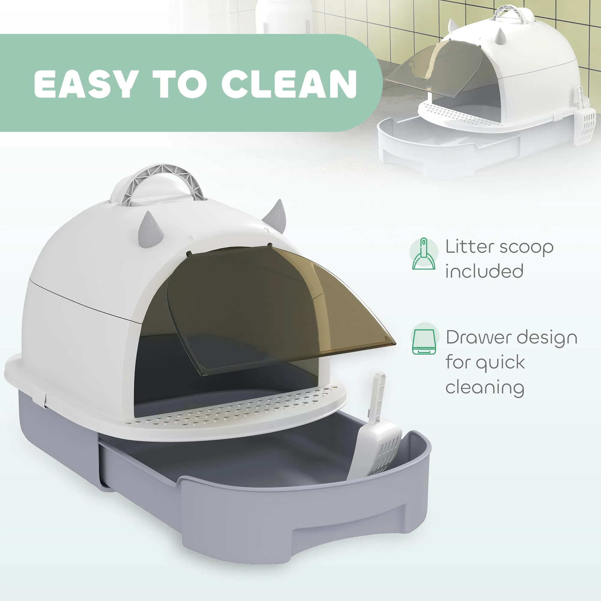 Cat Litter Box, Cat Litter Box Enclosure — image 5