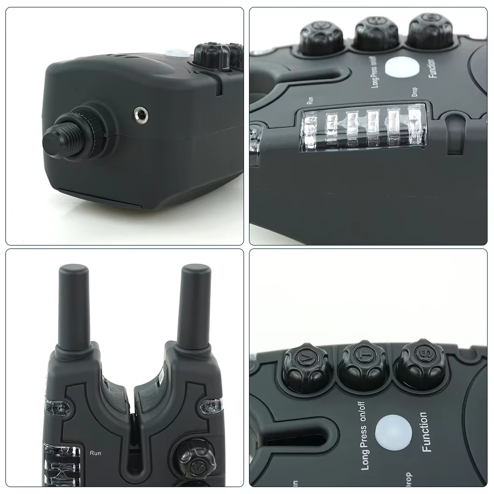Alertas de Mordida para Pescar Carpa Hirisi con LED, Ajuste de Volumen, Tono y Sensibilidad B150 — imagen 3
