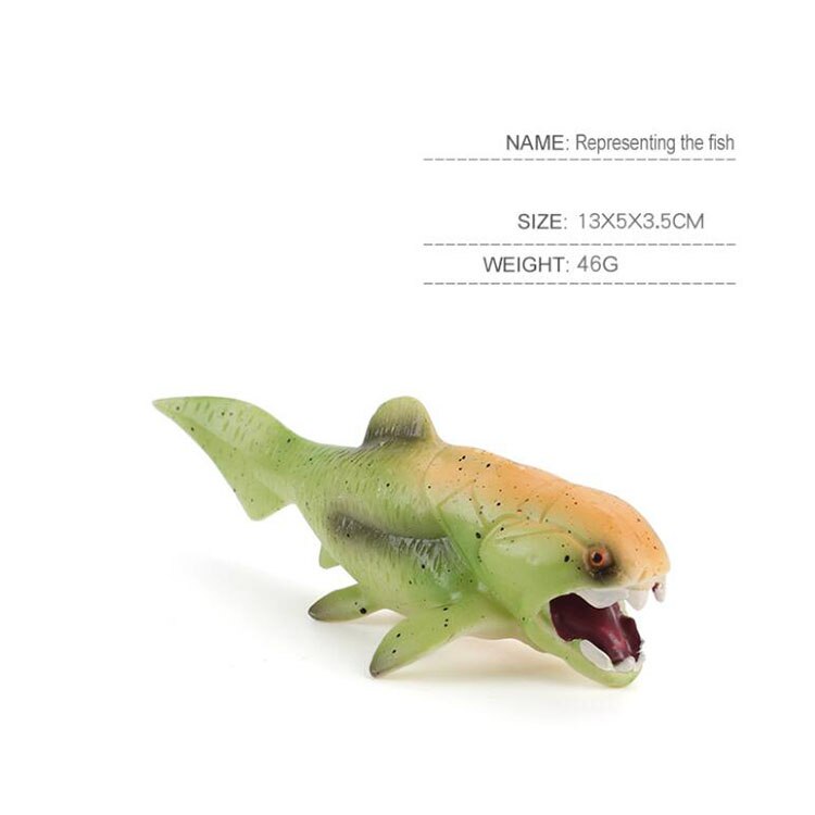 Figuras de Animales Marinos Antiguos para Decoración - Peces, Calamares y Ammonites — imagen 5