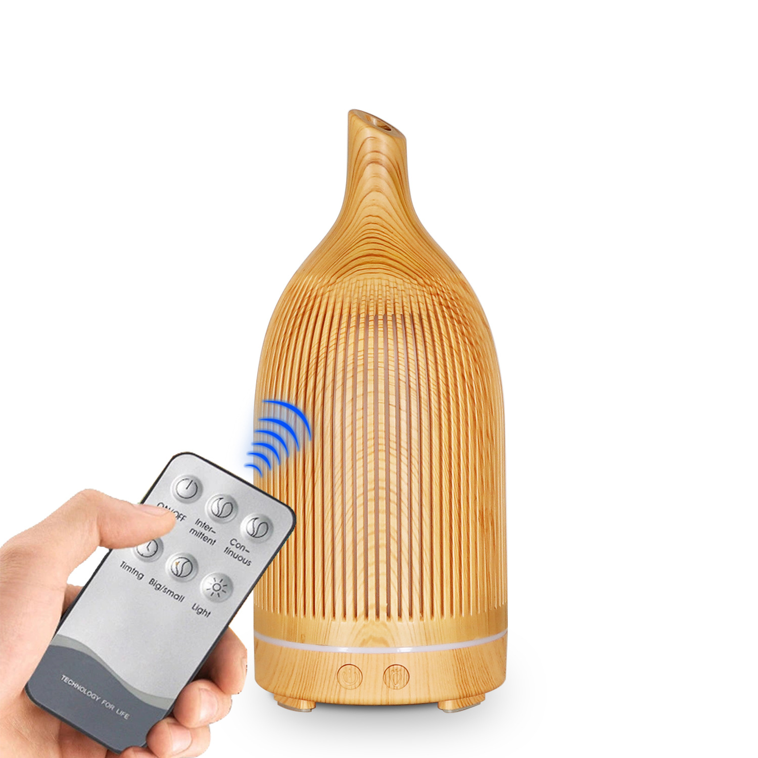 Fish Tank Column Humidifier Household Wood Grain Aroma Diffuser Small Air Diffuser Atomizer — image 8