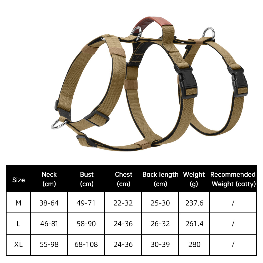 Tactical No-Pull Dog Harness, Bulletproof Vest Style for Large Dogs — image 6