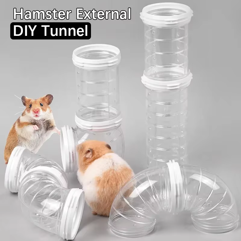 Túneles Externos de Hamster para Conectar al Azar - Diseño Paisajístico DIY para Jaulas de Ratones — imagen 2