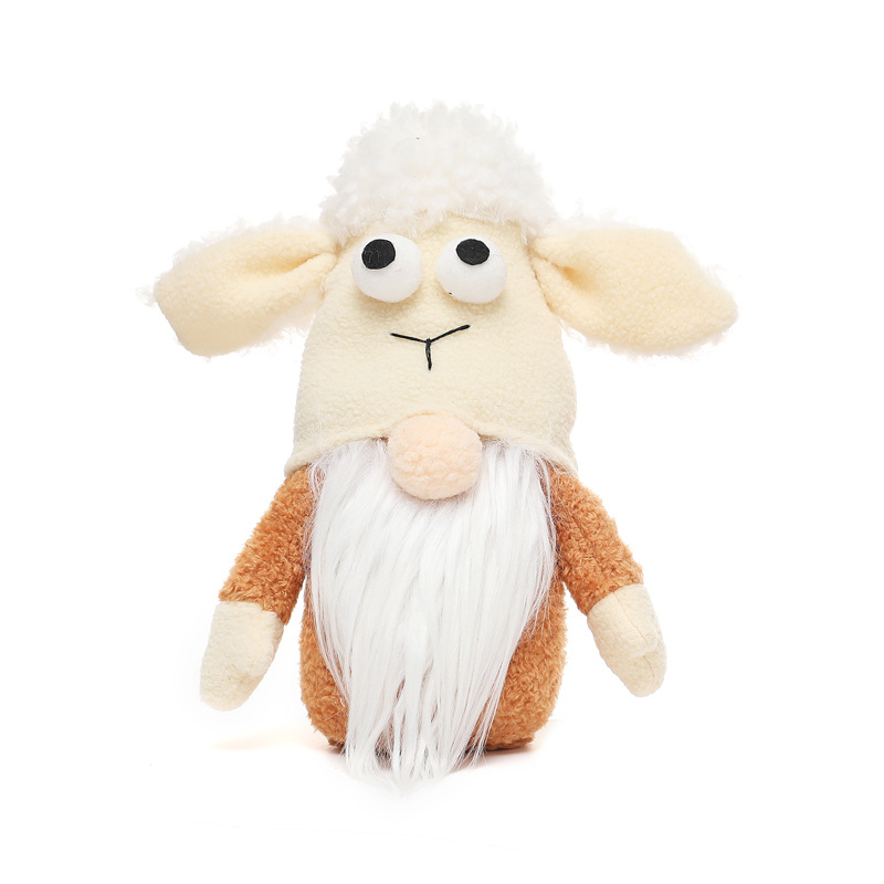 New Christmas decorations double-headed plush deer Rudolph doll ornaments window decoration ornaments — image 7