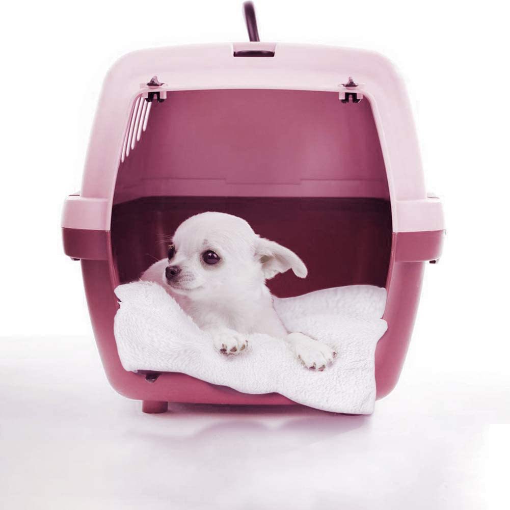 Dog Bed Pet Kennel Mat Self Heating Cat and Dog Mat Blanket Microwave Oven Heating Warm Lamb Plush Dog Kennel — image 5