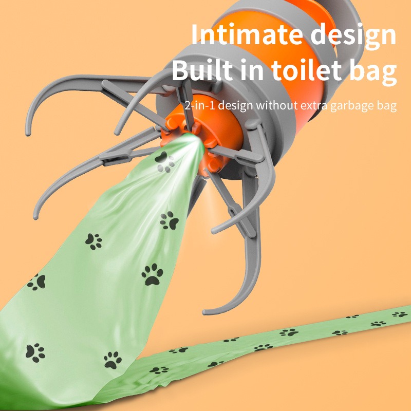 Pet cleaning supplies cartoon toilet clip outdoor poop shovel pet toilet pickup — image 4