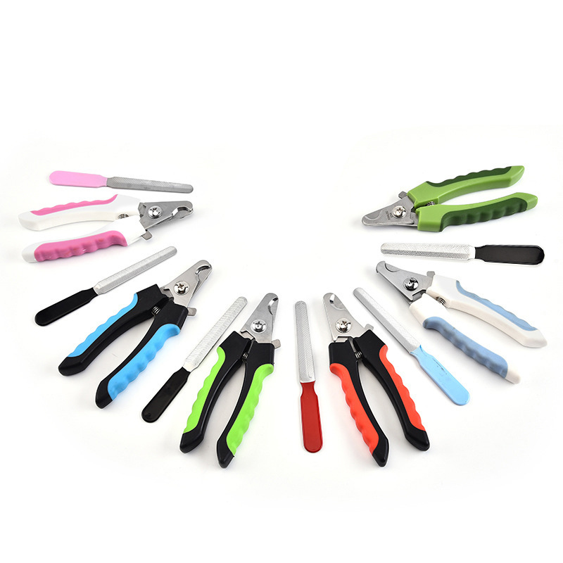 Dog Pet Nail Clipper With File Nail Clipper Cat Nail Clipper Stainless Steel Nail Clipper Pet Supplies — image 4