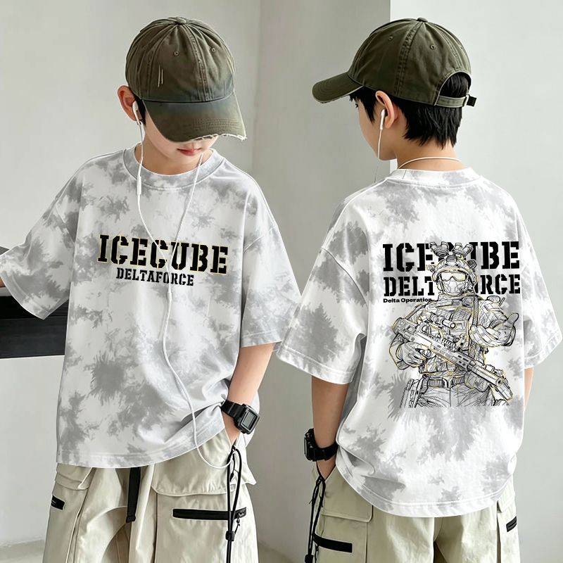 Cool Dragon Short Sleeve T-Shirt for Boys — image 7