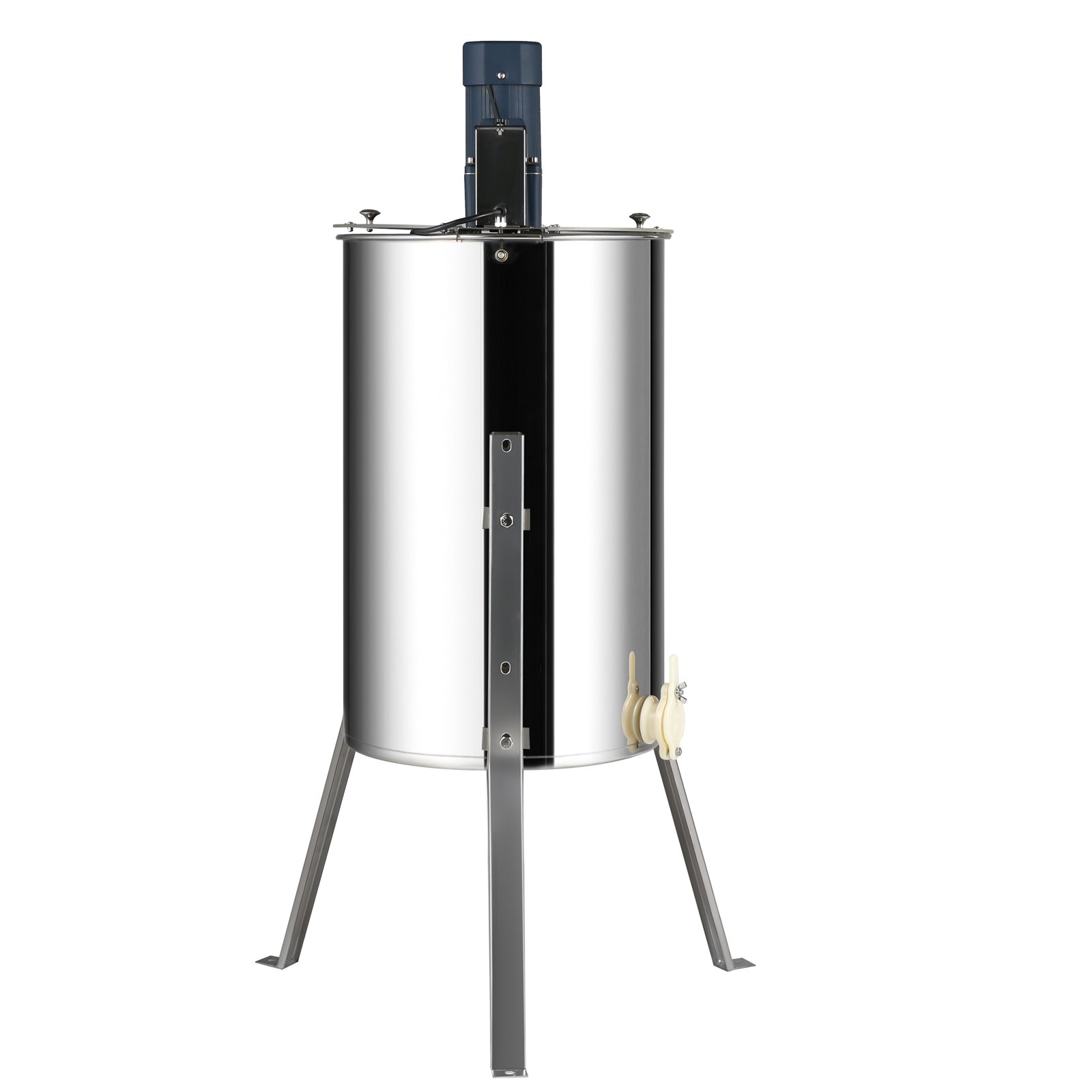 Electric Honey Extractor, Frames Honey Spinner Extractor, Stainless Steel Beekeeping Extraction, Apiary Centrifuge Equipment With Height Adjustable Stand, Honeycomb Drum Spinner With Lid — image 3