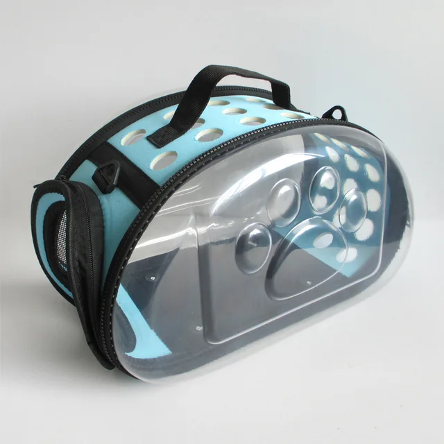 Luxury Large Single Shoulder Handbag Space Portable Mesh Breathable Transparent Travel Pet Cat Dog Outdoor Carrier Carrying Bag — image 7
