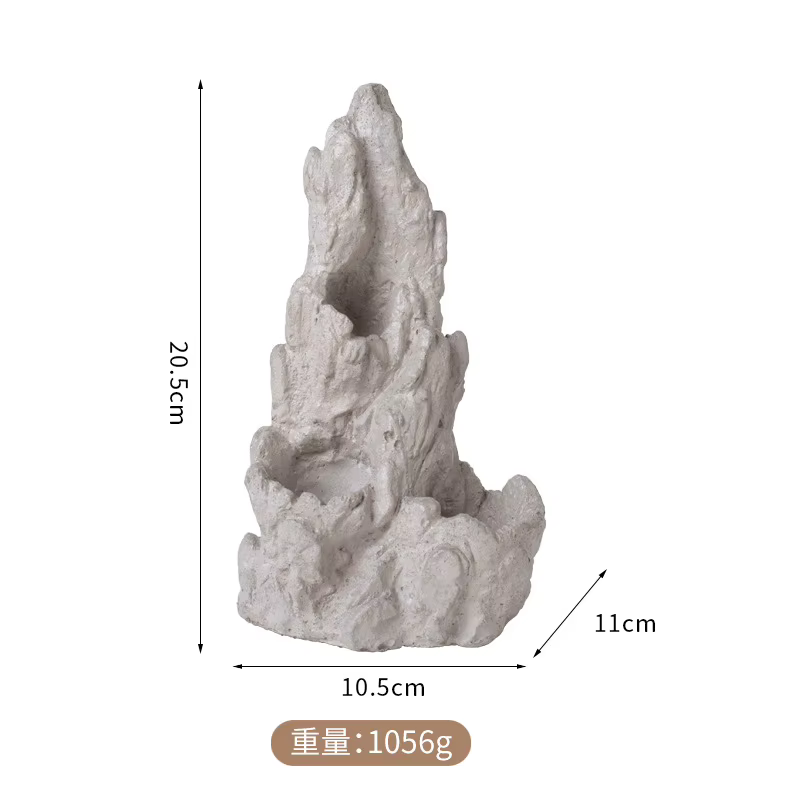 Reptile Terrarium Decor Climbing Rock Fake Mountain Hideout for Bearded Dragon Gecko Snake Spid Pet Tank Landscaping Stone Look — image 4