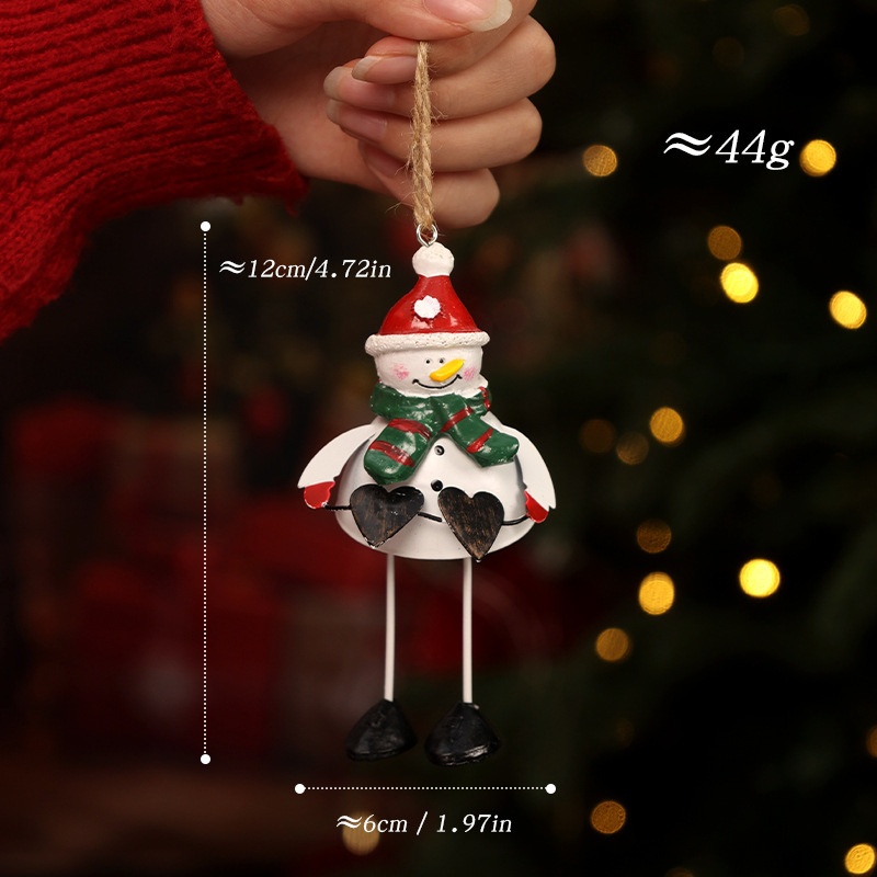 Christmas Reindeer Santa Claus Hanging Ornament, Christmas Tree Decoration Kids' Costume Gift Accessory — image 6