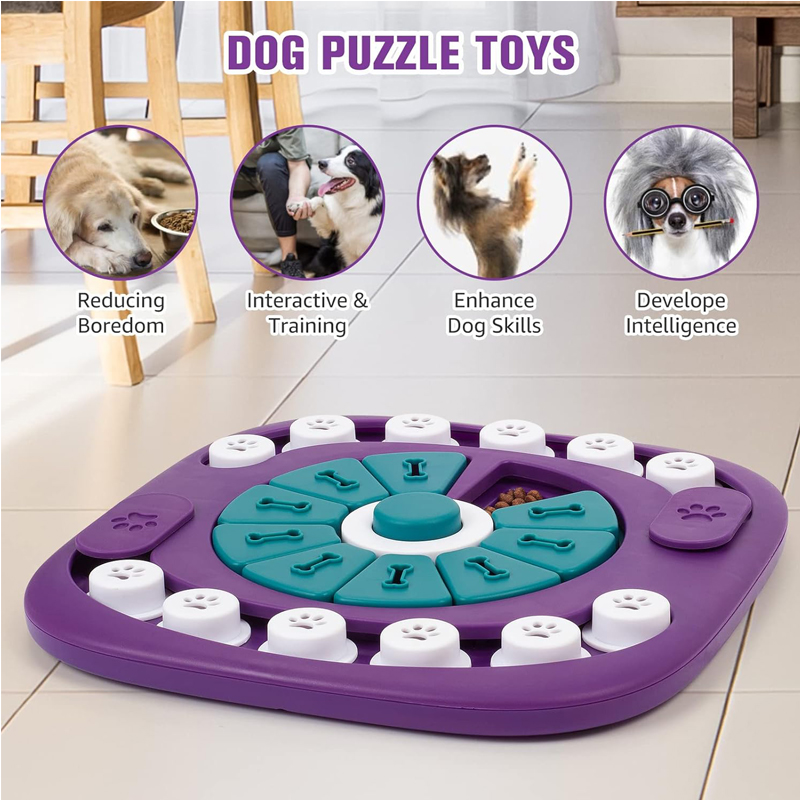 Juguetes de Rompecabezas para Perros: Rompecabezas Interactivos para Enriquecer a Perros Grandes, Medianos y Pequeños — imagen 4