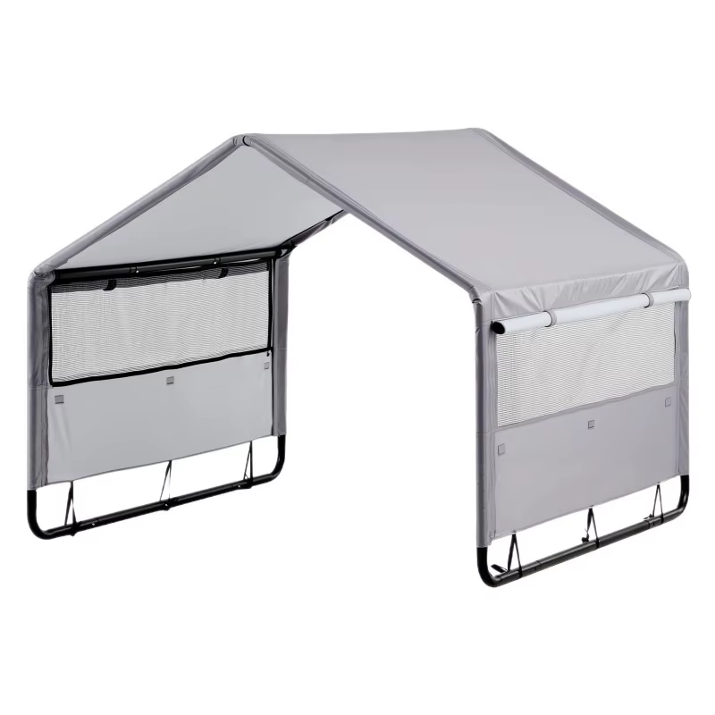Tenda para Perros al Aire Libre con Ventana y Protección Solar Resistente al Agua — imagen 2