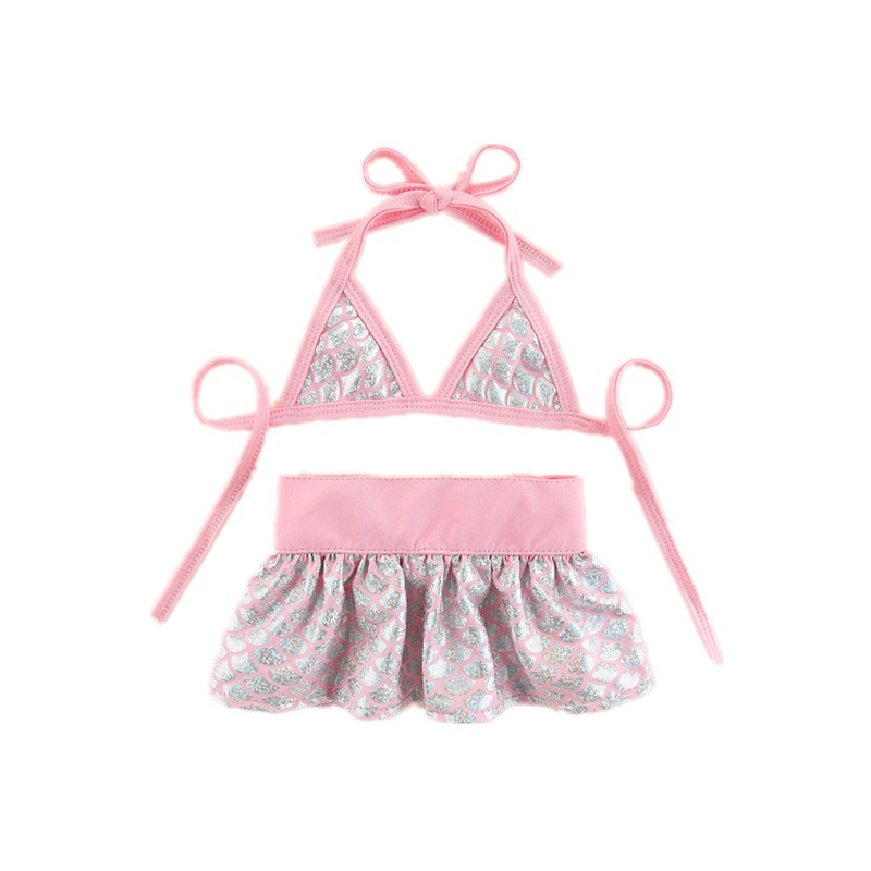 Conjunto de ropa de verano para mascotas - Vestido de baño con muñeco de playa para gatos y perros — imagen 1