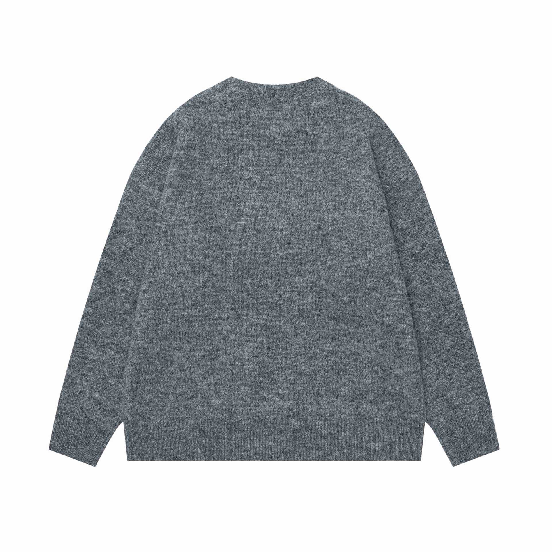 Dotted puppy patch sweater — image 3