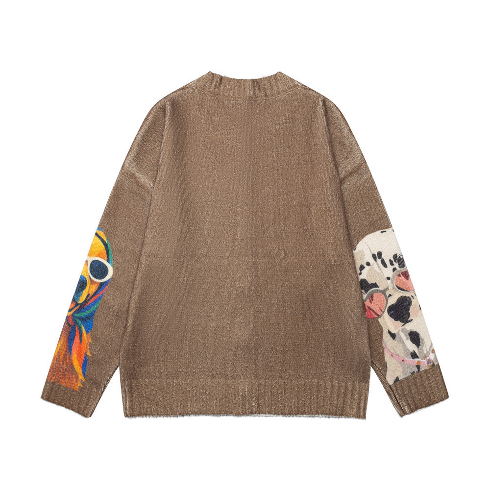 Animal puppy 3D digital full print loose cardigan — image 3