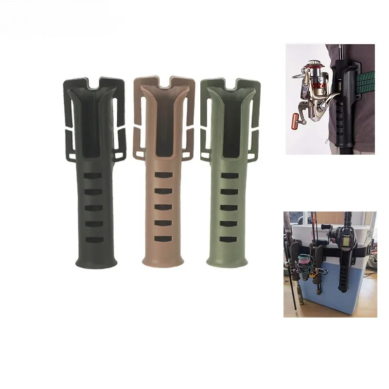 Sujetador de Varas Portátil Inserción de Palo Cinturón Multi-funcional Suelta para Varas Reutilizable Accesorio Pesca Exterior — imagen 1
