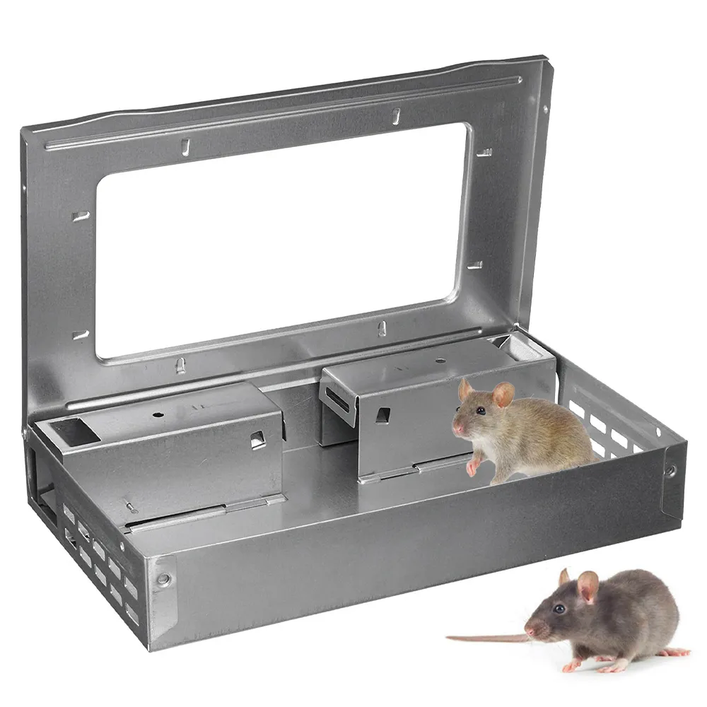 High Sensitive continuous & Effective & Reusable Rat mice mouse Trap Cage for Continuous Catching/ Pest Control — image 1