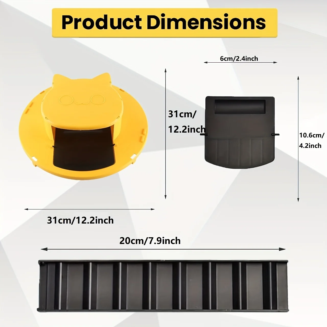Presa de Ratones para Cubeta con Cierre, Herramienta Fácil de Usar para Interior y Exterior, Características: Entrada de Escaleras Doble Actualizada, Reutilizable para Cubetas de 5 Galones, Ideal para Hogares, Coopas de Pollos, Jardines, Granjas, Fincas — imagen 5