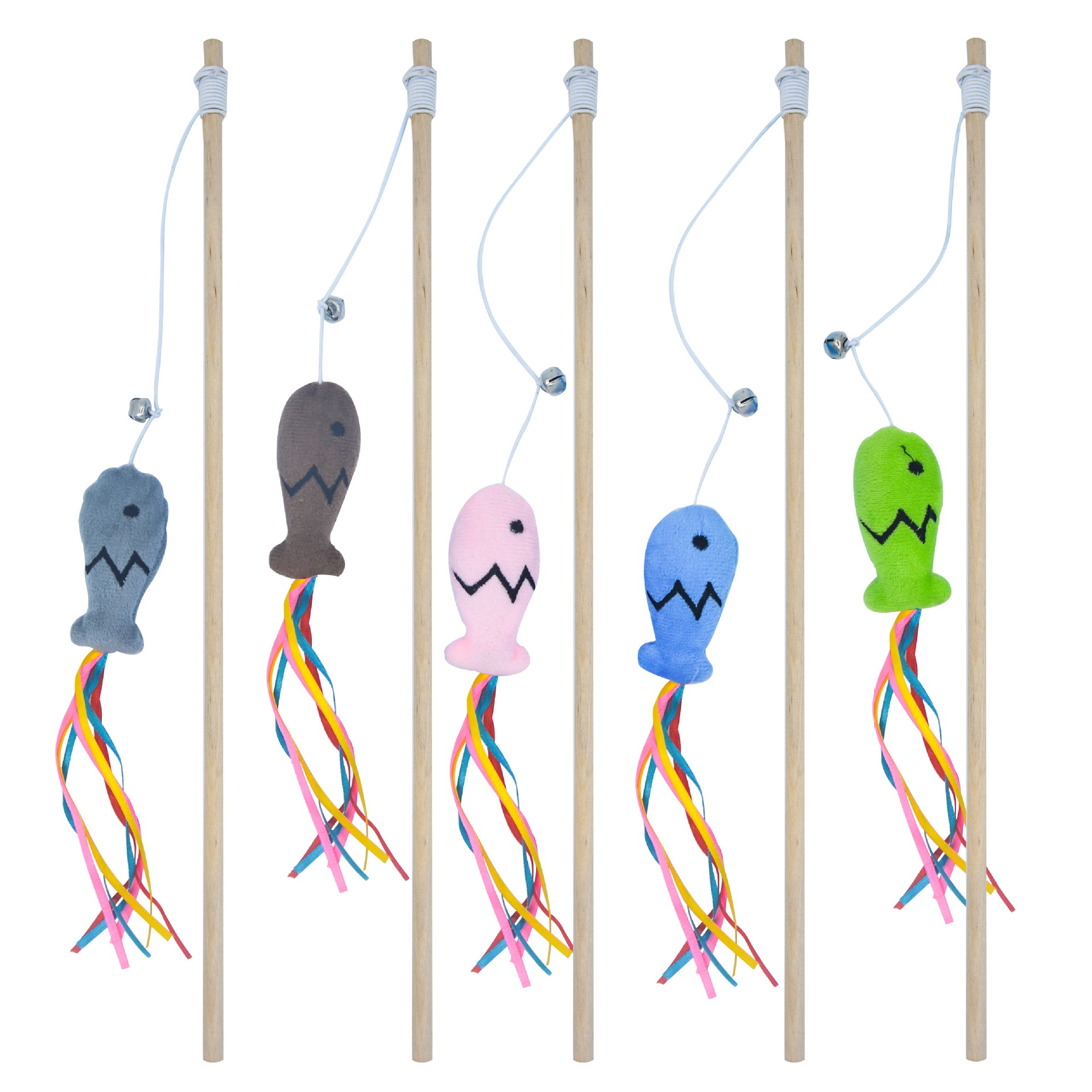 Juguetes de Varita para Gatos Interactivos con Aceite de Nepeta, Colores y Sonido: Estimulación Natural para la Instintiva Caza del Felino — imagen 4