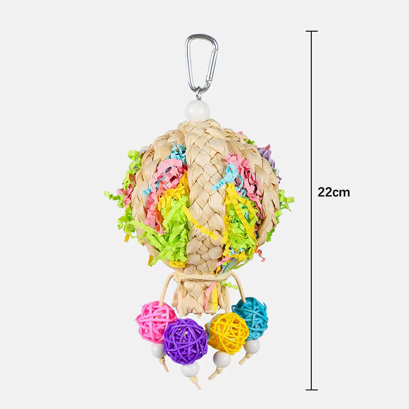 Random Color and Style, Parrot Chewing and Playing Toy, Training and Boredom-Relief Climbing Toy, Specialized Toy for Lovebirds, Cockatiels, and Parakeets — image 2