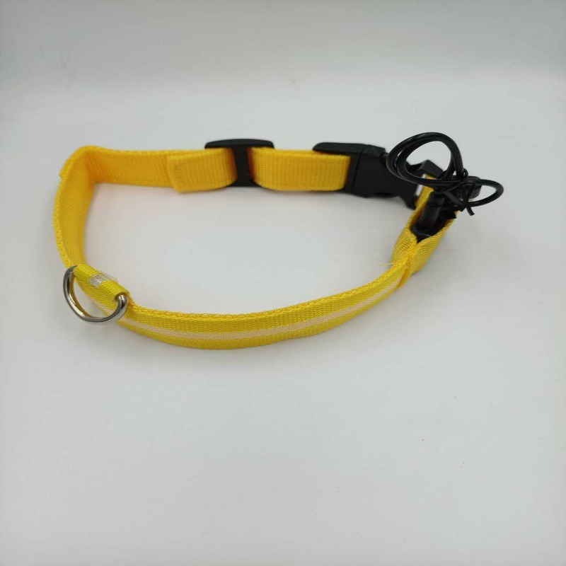 Led Pet Collar Glow Collar Pet Belt Mesh Rechargeable Neck Ring Usb Rechargeable Dog Cord Collar Battery — image 12