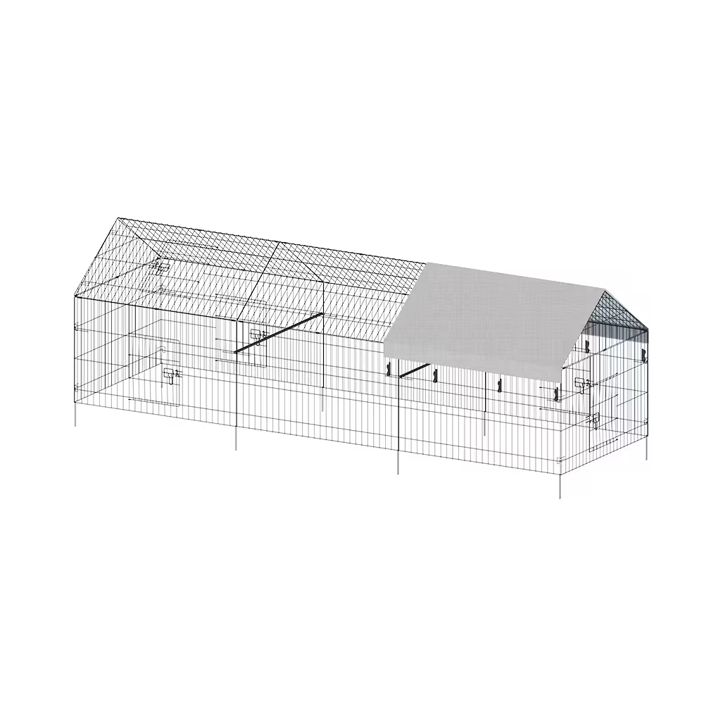 Cubo para Gallinas de Granja Exterior en Metal — imagen 9
