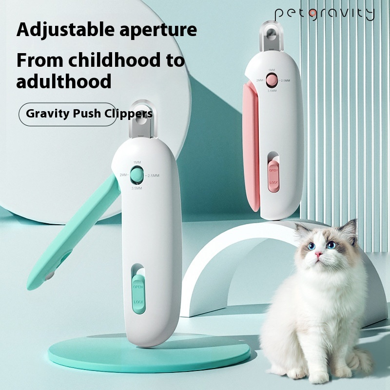 Tijeras de Uñas para Gatos con Tijeras empujadas por Gravedad — imagen 7