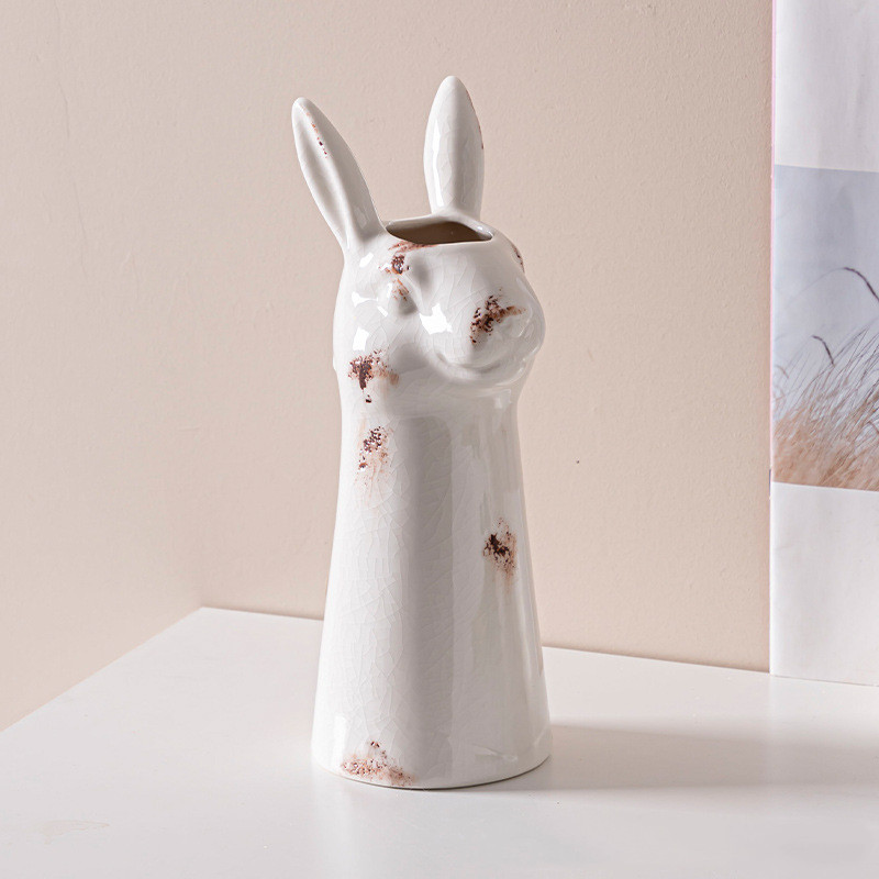 Vintage Do Old Animal Ceramic Vase Decorative Ornaments — image 3