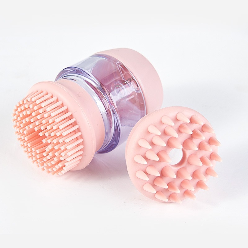 Nuevos Productos para Mascotas Cepillo de Baño para Gatos y Perros con Doble Rasuradora de Masaje en Silicona — imagen 7
