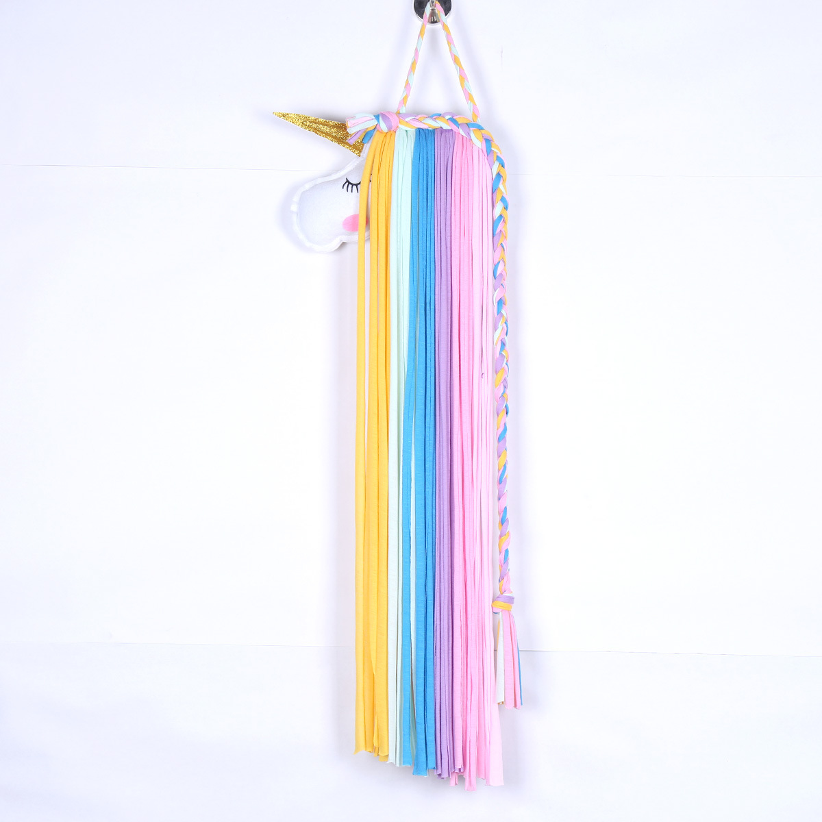 Unicorn Dream Catcher Cloth Strip Cartoon Pendant Children's Room Wall Decoration Hanging — image 7