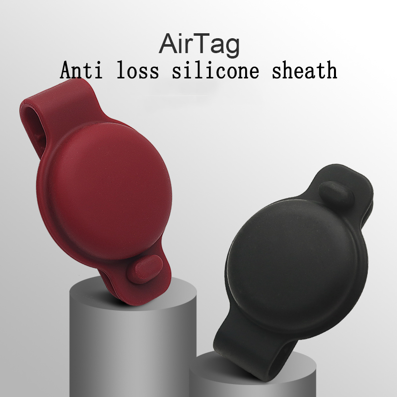 Suitable for Apple Airtag Silicone Protective Case Pet Loss Prevention Protective Case — image 1